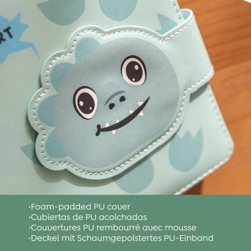 Cuaderno acolchado liso Miquelrius Back2Fun Dino