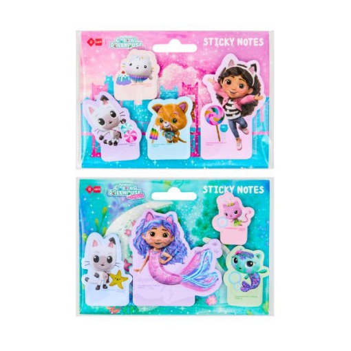 Conjunto de blocos de notas aderentes IIGEN Gabby's Dollhouse (4 unidades)