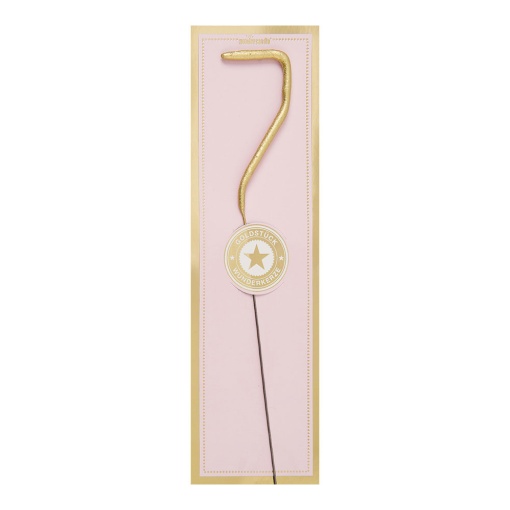 WonderCandle gold sparkler candle #7