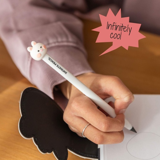 Lápis infinito MIQUELRIUS Back2Fun HB nº 2 + recarga Coelho