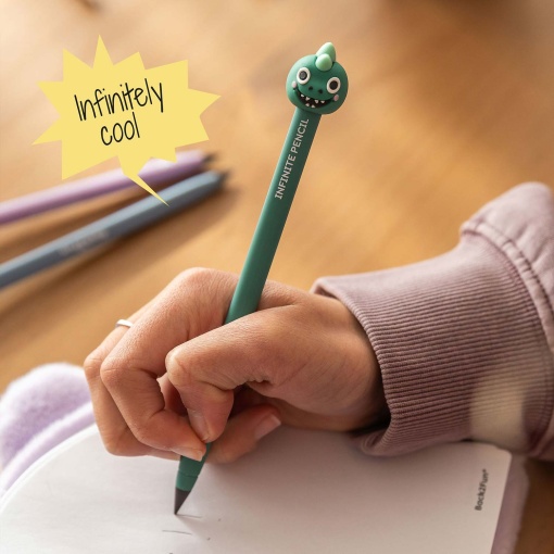 Lápis infinito MIQUELRIUS Back2Fun HB nº 2 + recarga Dino