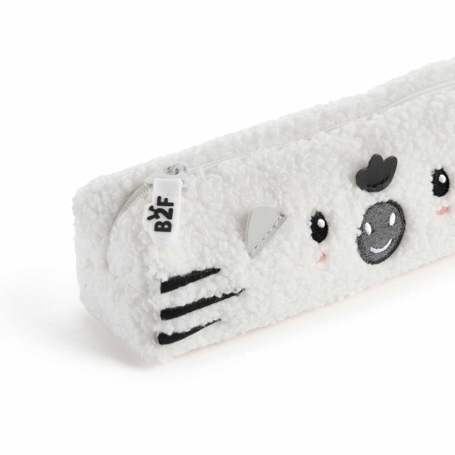 Funda de peluche de cebra Fluffimals Back2Fun de MIQUELRIUS