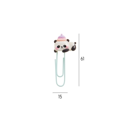 Conjunto de 5 pinzas MIQUELRIUS Back2Fun Clip y Calm panda