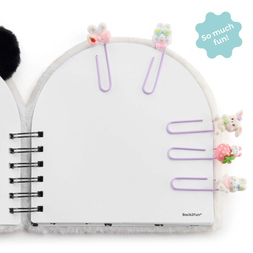 Juego de 5 pinzas MIQUELRIUS Back2Fun y pinzas Calm Rabbit