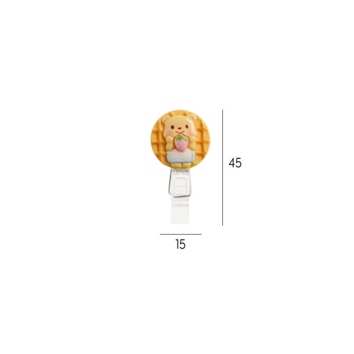Juego de 5 mini resortes MIQUELRIUS Back2Fun Clip & Calm bear