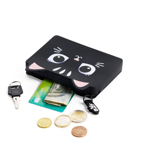 MIQUELRIUS Back2Fun cat coin purse/card holder