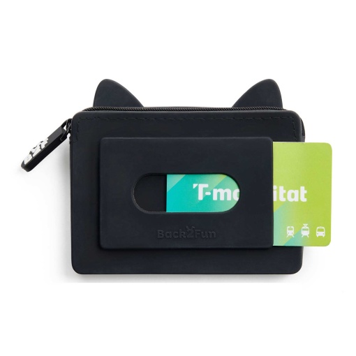 MIQUELRIUS Back2Fun cat coin purse/card holder