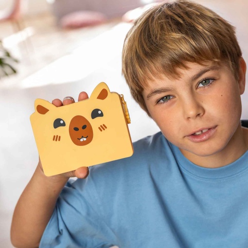 MIQUELRIUS Back2Fun capybara coin purse/card holder