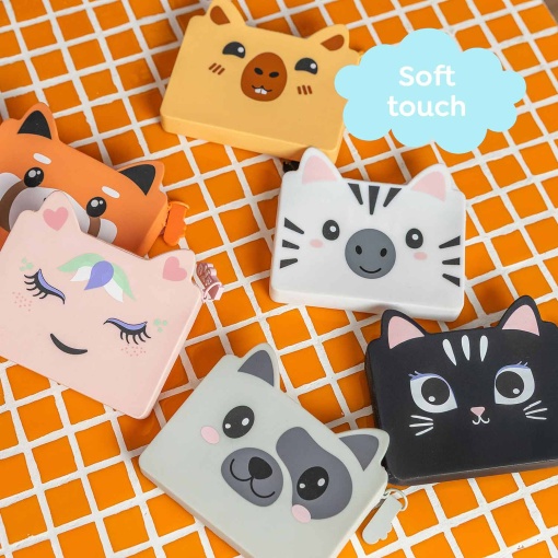 MIQUELRIUS Back2Fun capybara coin purse/card holder