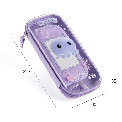 Estuche para pulpo MIQUELRIUS Back2Fun Strongie Friends