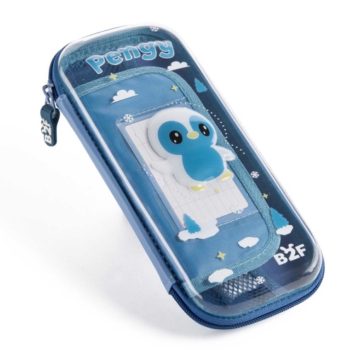 Estojo MIQUELRIUS Back2Fun Strongie Friends pinguim