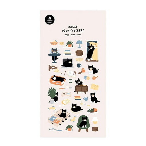 Autocolantes SUATELIER Gato (1 folha)