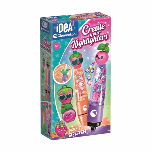 Crea tus propios marcadores fluorescentes - Idea Fruit Splash CLEMENTONI