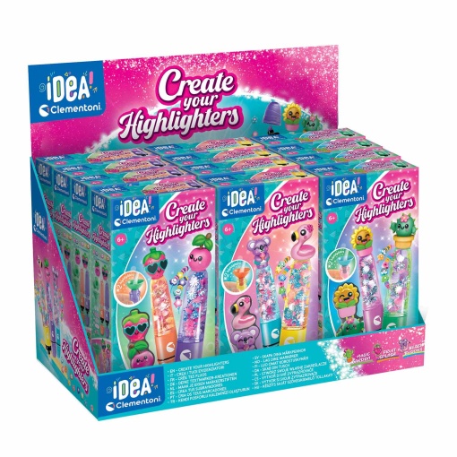 Cria os teus sublinhadores - Beach Buddies CLEMENTONI Idea