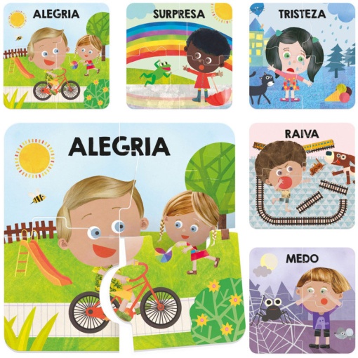 First puzzles - emotions HEADU