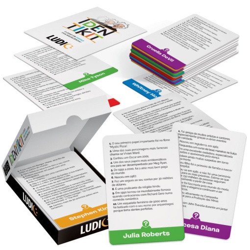 Identikit LUDIC card game (Portuguese version)