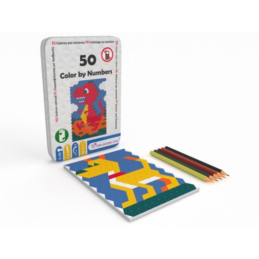 50 color by numbers activities THE PURPLE COW