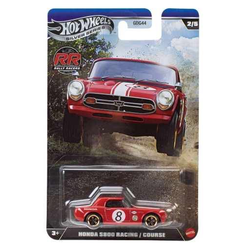 Hot Wheels Silver Series Rally Racers Honda S800 Racing Mattel GDG44/JKX62