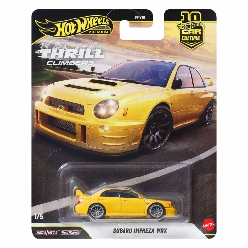 Hot Wheels Premium Thrill Climbers Subaru Impreza WRX Mattel FPY86/JKF21