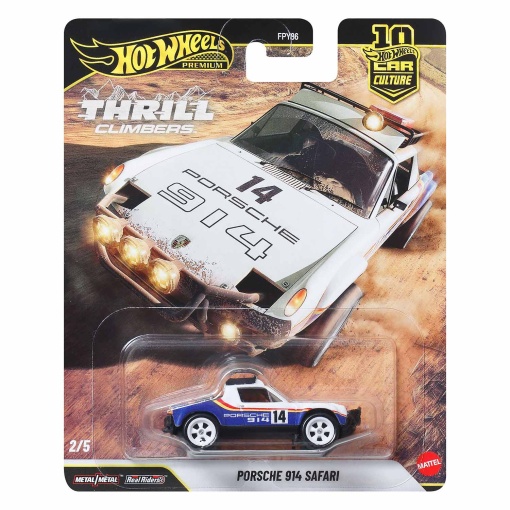 Hot Wheels Premium Thrill Climbers Porsche 914 Safari Mattel FPY86/JKF22