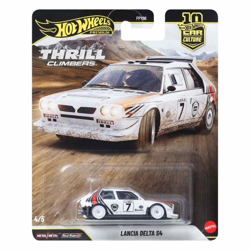 Hot Wheels Premium Thrill Climbers Lancia Delta S4 Mattel FPY86/JKF01