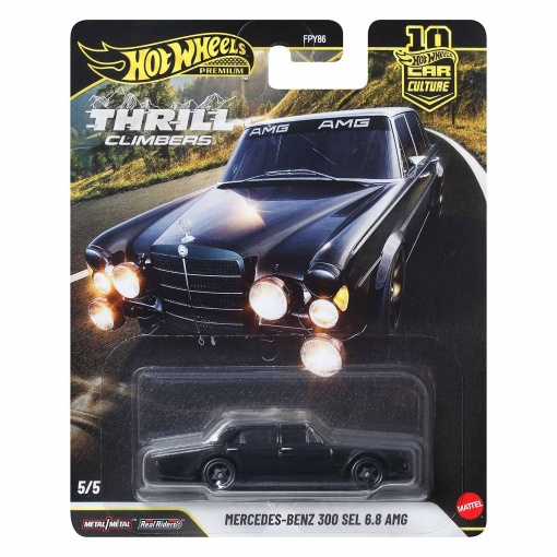 Hot Wheels Premium Thrill Climbers Mercedes-Benz 300 SEL 6.8 AMG Mattel FPY86/JKF20