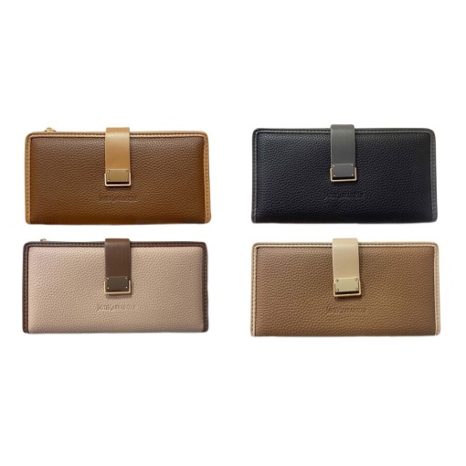 Javier Larrainzar wallet, 19x9.5cm, assorted.