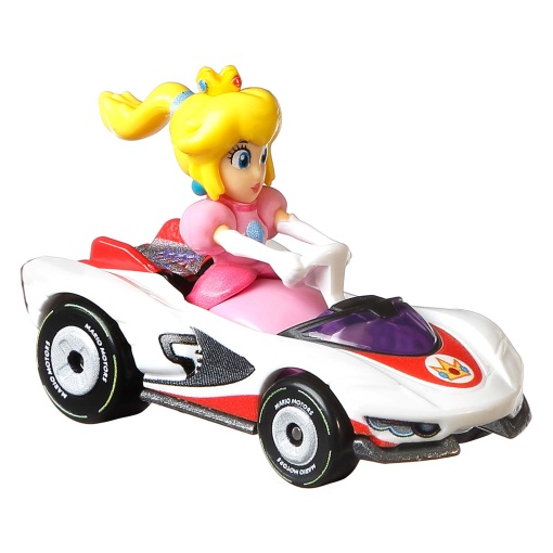 Hot Wheels Mario Kart Princess Peach P-Wing Mattel GBG25/GJH58
