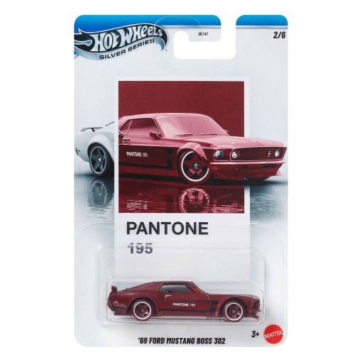 Hot Wheels Silver Series Pantone Mattel Assorted JKY47