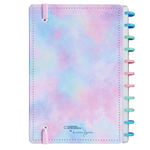 Caderno inteligente grande (215x280 mm) pautado Free Spirit by Luisinha Guanilho