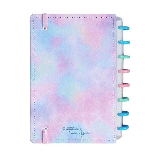 Smart A5 lined notebook Free Spirit by Luisinha Guanilho