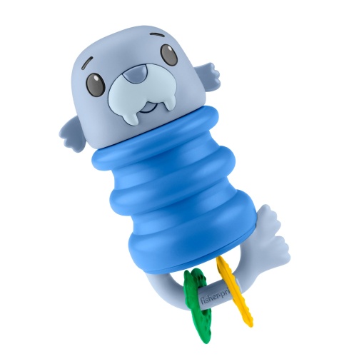 Fisher-Price Mattel SquishSeas silicone walrus Roca JHB54/JHB56