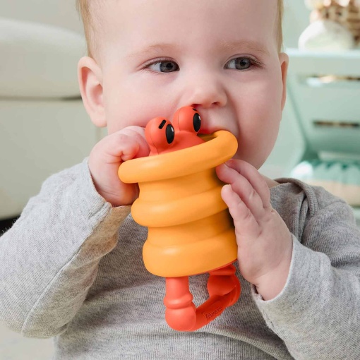 Roca SquishSeas em silicone caranguejo Fisher-Price Mattel JHB54/JHB55