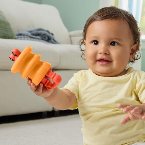 Roca SquishSeas em silicone caranguejo Fisher-Price Mattel JHB54/JHB55