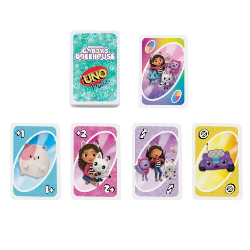 UNO Junior Gabby's Dollhouse Mattel Games JLH17