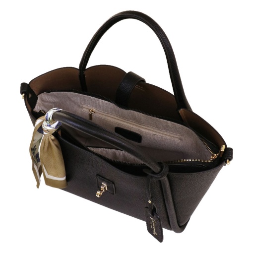 Bolso CAMOMILLA Sweet & Chic negro 22 x 38 x 16,5 cm