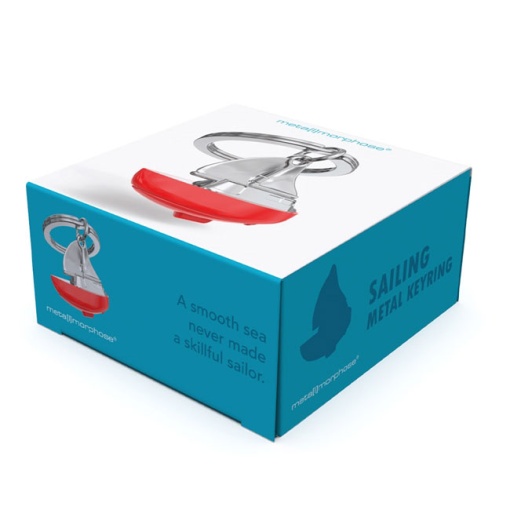 Metalmorphose sailboat keychain
