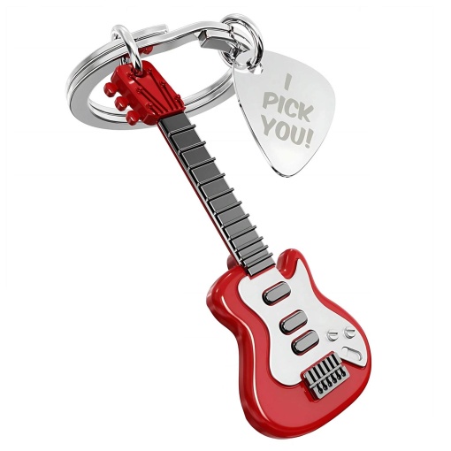 Metalmorphose guitar keychain