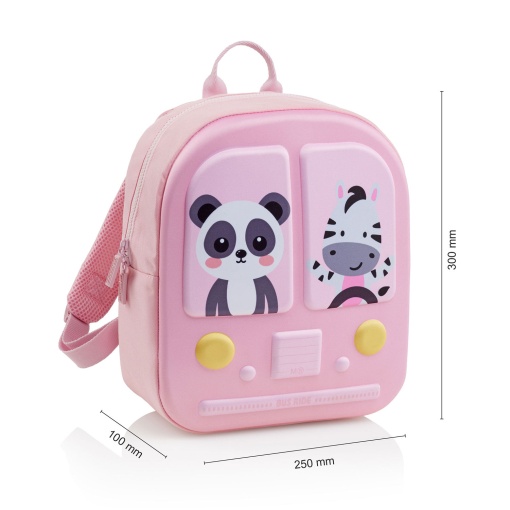 Mochila rosa MIQUELRIUS Bus Stop 24,5 x 12 x 30,5 cm