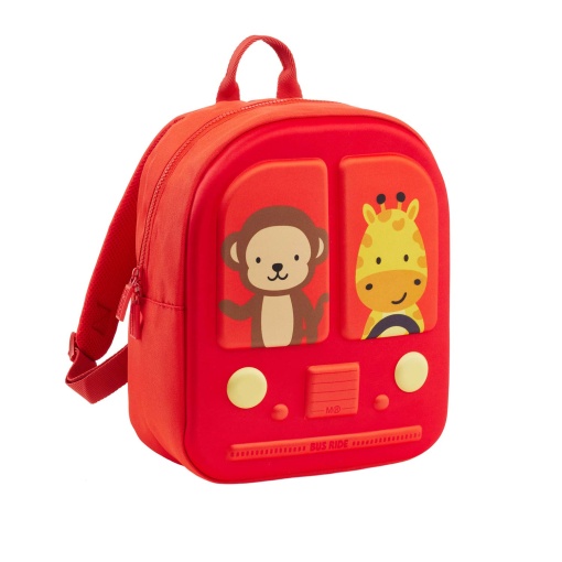 Mochila MIQUELRIUS Bus Stop vermelho 24,5 x 12 x 30,5 cm