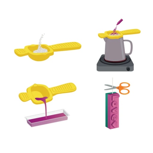 Cria as tuas velas Wax Story CLEMENTONI Idea