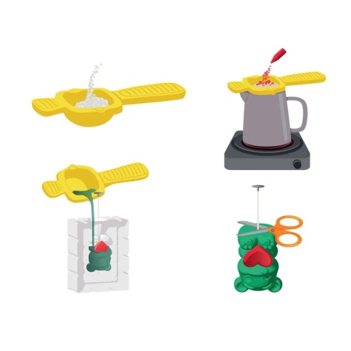 Crea tus propias velas Love Bear de CLEMENTONI.