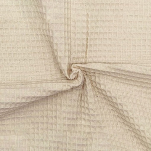 Tecido favo de mel / waffle natural 99 1 x 1,47 m