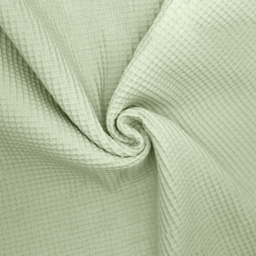 Tecido favo de mel / waffle menta 08 1 x 1,50 m