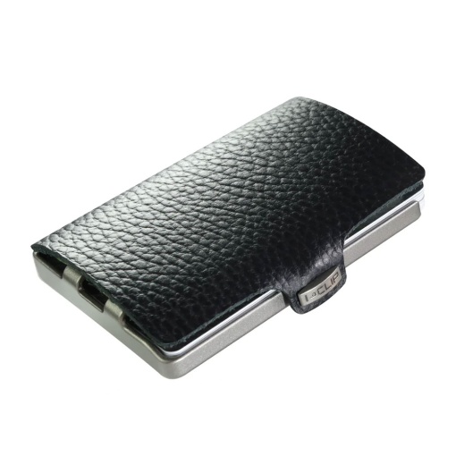 I-CLIP Original Silver Pure Black Card/Note Holder