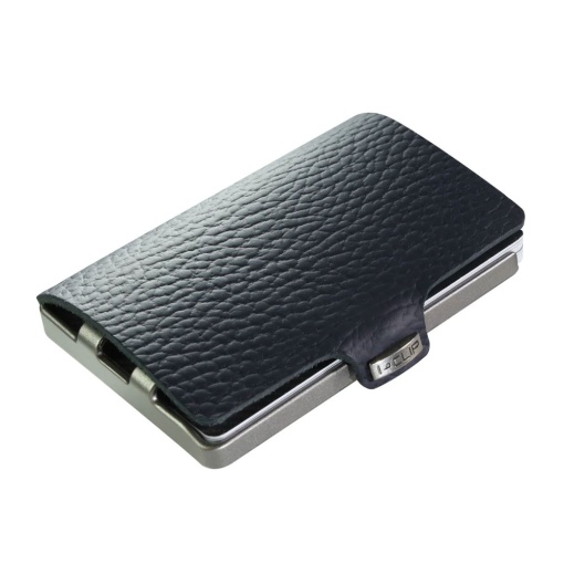 I-CLIP Original Silver Pure dark blue card/note holder