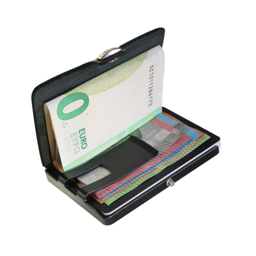 I-CLIP Original Black Carbon Card/Note Holder