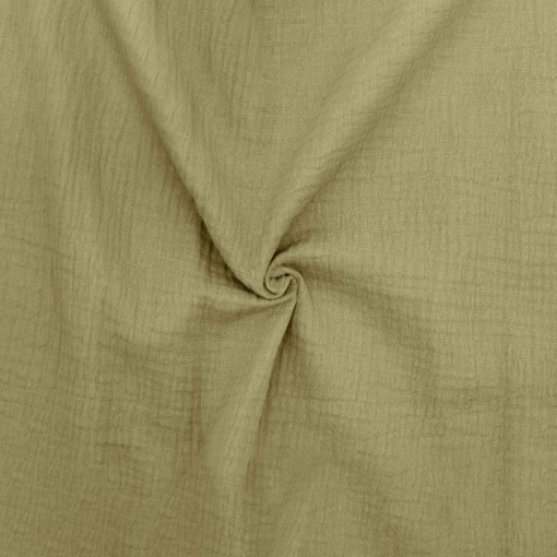Tecido mousseline caqui 46 1 x 1,30 m