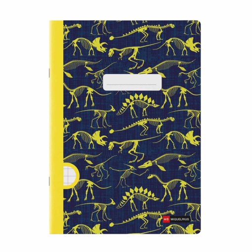 Caderno A4 agrafado MIQUELRIUS Fossil Mini Fossil pautado 48 folhas 90 g