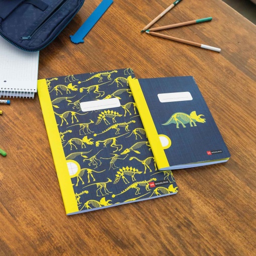 A4 stapled notebook MIQUELRIUS Fossil Mini Fossil lined 48 sheets 90 g